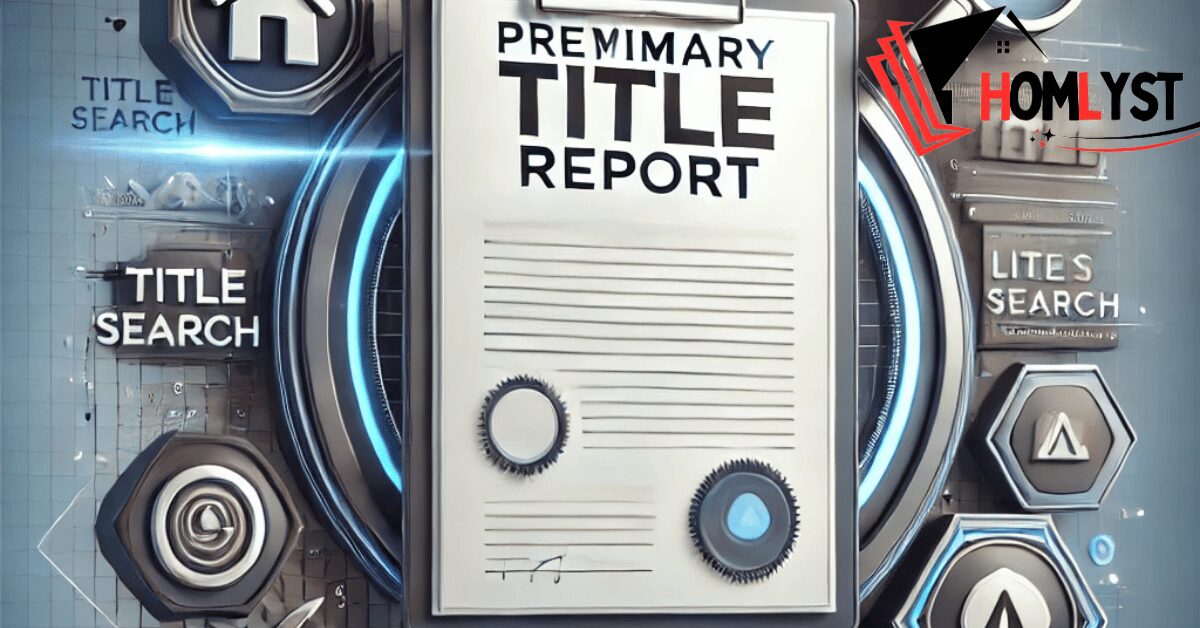 Preliminary Title Report: Understanding of Report, Key Components, Importance, Common Issues, Role of Reporting, and Much More