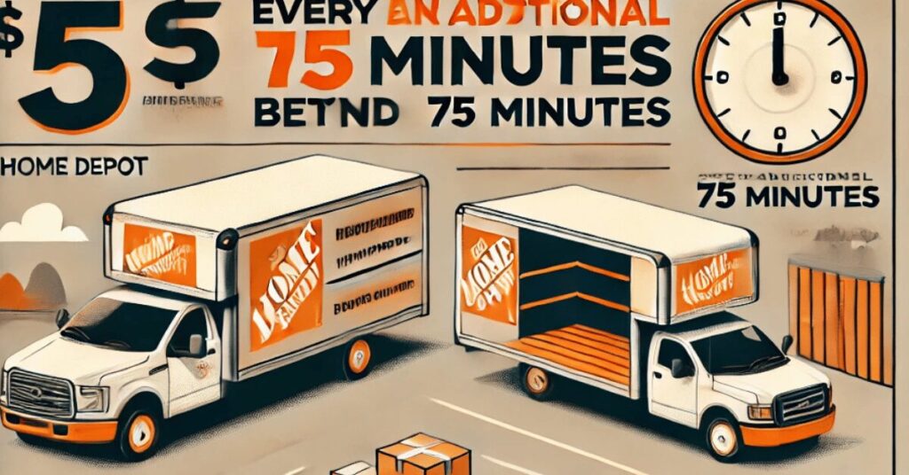 Home Depot Truck Rental Rates After 75 Minutes: Initial 75-Minute Period, Charging Rates, Benefits, Tips for Maintenance, and More Information