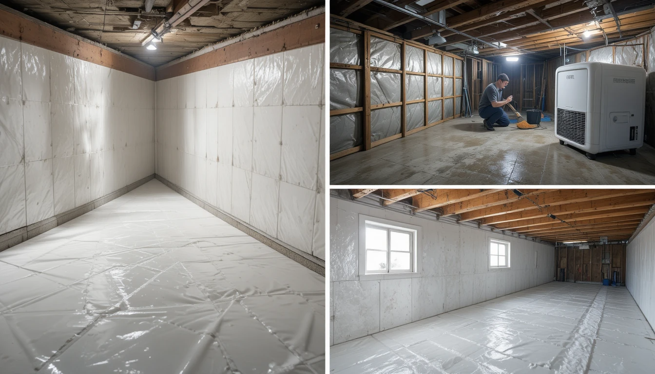 Crawl Space Encapsulation Explained: How Vapor Barriers, Costs, Benefits, Insulation, and Dehumidifiers Work Together