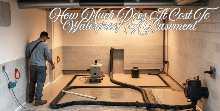 How Much Does It Cost to Waterproof a Basement in Your Home? Full Guide to Basement, Balcony, Foundation & Outdoor Bathroom Costs