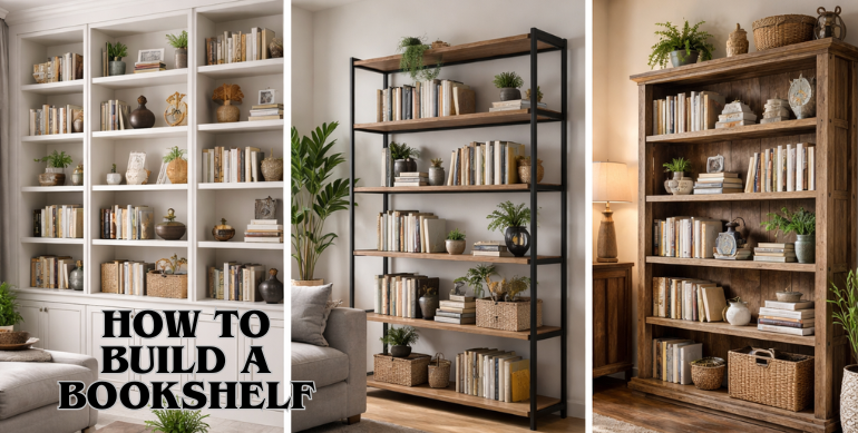 How to Build a Bookshelf: Complete Step-by-Step DIY Guide, Essential Materials, Tools, Design Tips, Customization Ideas, and Finishing Techniques for a Perfect Home Project