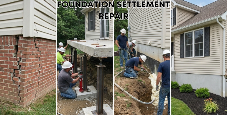 The Ultimate Guide to Foundation Settlement Repair: Prevention Tips, Professional Methods, and Cost Breakdown