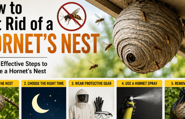 How to Get Rid of a Hornet’s Nest? Complete Safety Guide with Step-by-Step Removal Methods, DIY Tips, Professional Solutions