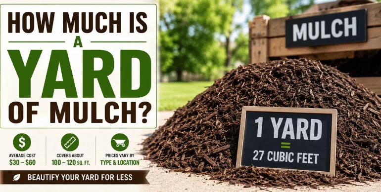 How Much Is A Yard Of Mulch? Complete Guide to 2026 Prices, Coverage, Bag Equivalents & Delivery Costs 