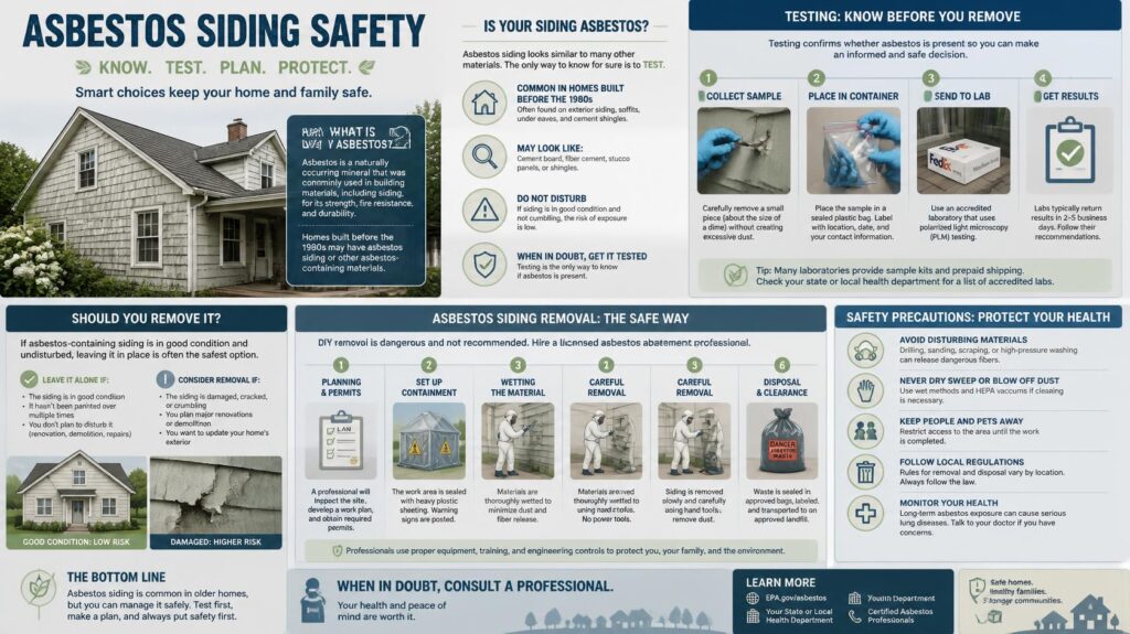 Asbestos Siding: What U.S. Homeowners Should Know About Safety, Testing, and Removal