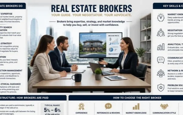Real Estate Broker Explained: What Brokers Do, What They Cost, and How to Choose One