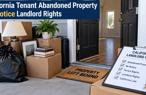 California Tenant Abandoned Property No Notice Landlords Rights: Complete Guide to Legal Steps, Pro Tips, More